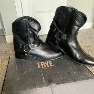 Brand new black Frye booties size 10